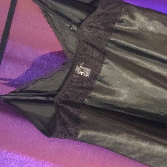 :XL: ✨3 for $45✨: Vintage Black Lace La Senza XL Slip. - Picture 4 of 8